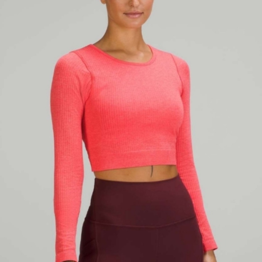 Size 8 Lululemon Ebb To Street Long Sleeve